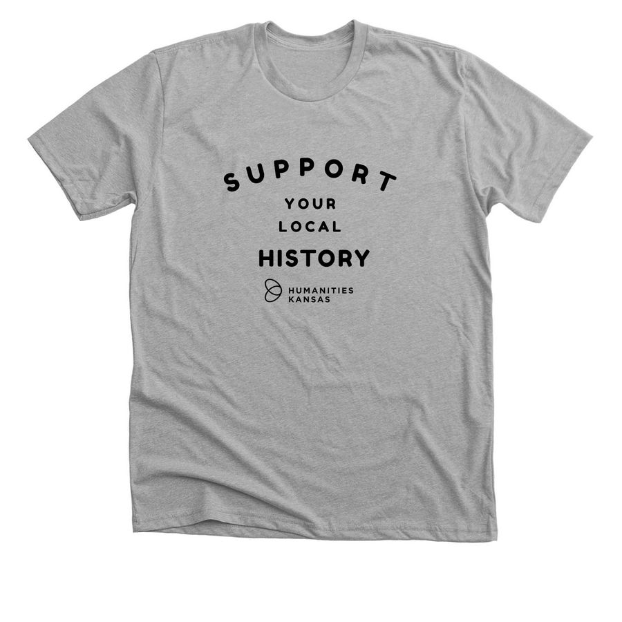 Support Your Local History Tee HK Logo