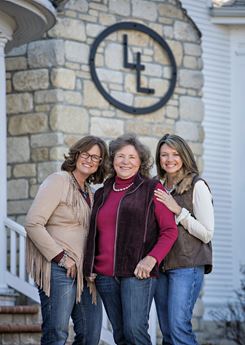 Jan and her daughters.